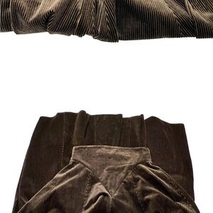 The J Peterman Company Maxi Skirt, USA, Corduroy. Brown, 8